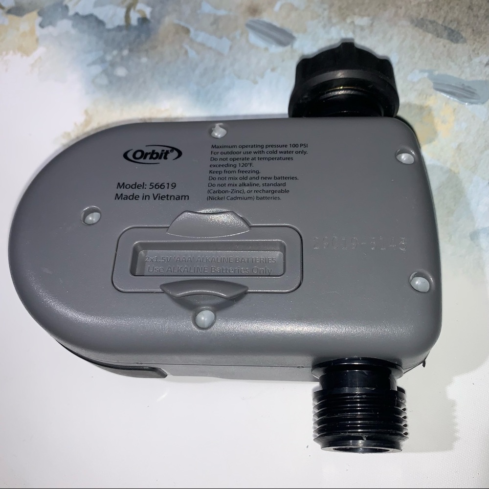 Orbit 1-Outlet Hose Faucet Timer Model #56619 - Picture 3 of 3